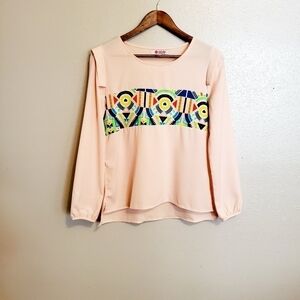 Oasap long sleeve blouse size medium